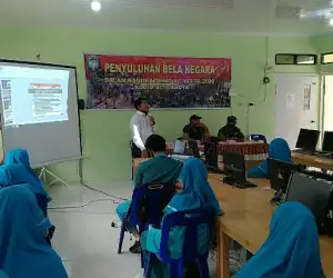 Satgas TMMD Kodim 0110/Abdya Gelar Penyuluhan Bela Negara