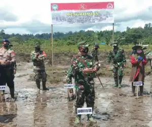 Dalam Rangka HUT TNI ke 75, Kodim 0115/Simeulue Tanam 500 Mangrove