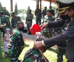 17 Prajurit Kodim Aceh Jaya Terima Kenaikan Pangkat