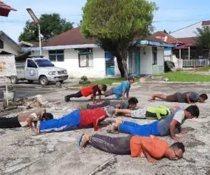 Langgar protokol Kesehatan, Puluhan Warga Abdya Diberi Sanksi