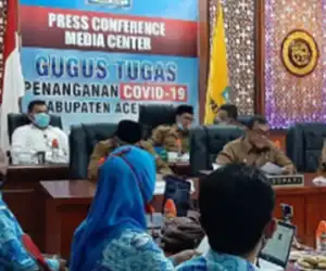 Bupati Aceh Jaya Irfan TB Buka Pelatihan Daring “Meugaya”