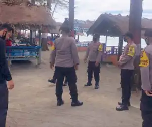 Dilibur Cuti Bersama, Polres Nagan Raya Tingkatkan Patroli di Objek Wisata