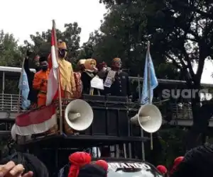 Demo Tolak UU Cipta Kerja, Inilah Sumpah Buruh Indonesia