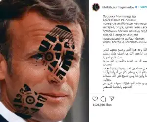 Doa Khabib untuk Presiden Prancis: Semoga Maha Kuasa Menghukum Makhluk Ini