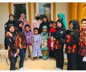 Srikandi MPC Pemuda Pancasila Aceh Selatan Santuni Anak Yatim