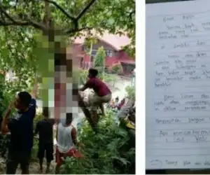 Waduh! Siwi SMA Ini Nekat Gantung Diri di Pohon Jambu Gegara Putus Cinta