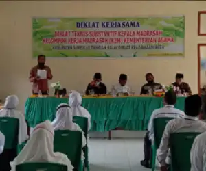Kakankemenag Simeulue Buka Diklat Teknis Substantif Kepala Madrasah