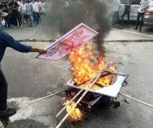 Massa Aksi Tolak Habib Rizieq Diduga Catut Nama Ormas LapBas