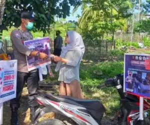 Bersama Koramil, Polsek Simpang Keuramat Gelar Operasi Yustisi