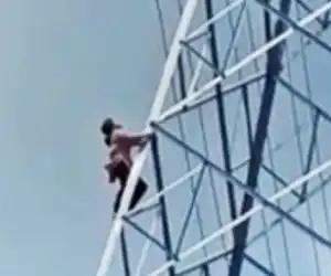 Diduga Depresi, Remaja di Medan Panjat Tower Telekomunikasi