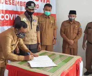 Pemkab Aceh Jaya Terima Bantuan Masker Dari Provinsi Aceh