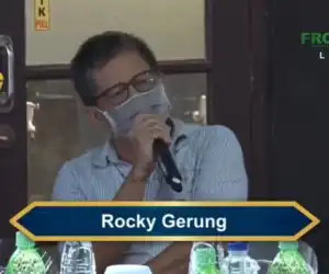 Keras! Di Reuni 212, Ini Sindiran Rocky Gerung Terhadap Jokowi