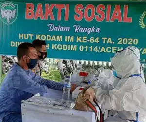 810 Orang Di Aceh Jaya Ikut Rapid Test Masal, Ini Hasilnya