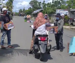 Peduli Korban Banjir, Mahasiswa Nagan Raya Galang Bantuan
