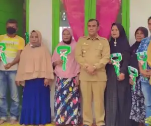 Mualaf dan Guru Dayah Dapat Bantuan Rumah Di Aceh Jaya