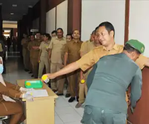 Sekdakab Nagan Raya: Seluruh Instansi Akan di Tes Urine