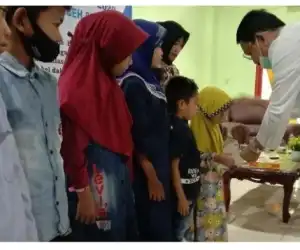 Peringati Hari Relawan, PMI Aceh Selatan Santunan Anak Yatim
