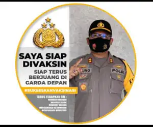 Kapolres Simeulue Nyatakan Siap Divaksin COVID-19