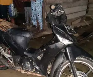 'Ngamuk' Tiba Tiba, Pria Aceh Utara Bakar Motor Warga