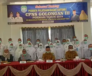 133 CPNS Abdya Dibekali Semangat Pengabdian Terhadap Masyarakat, Bangsa dan Negara