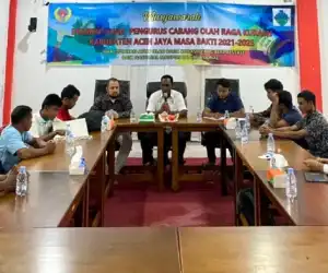 Fitra Ahyar Pimpin PBFKI Aceh Jaya, Begini Komitmennya
