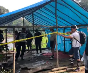 Turun lokasi, Tim Satreskrim Tidak Temukan Alat Berat di Krueng Sikuleh