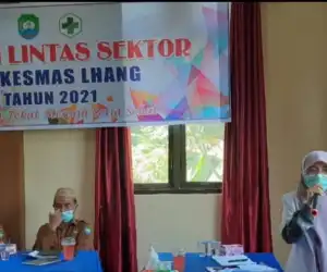 Gelar Lokmin Perdana, Dinkes Abdya dan Muspika Setia Aprsiasi Puskesmas Lhang