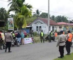 Tim Peucrok COVID-19 Nagan Raya Gelar Operasi Yustisi