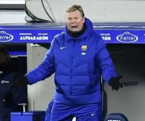 Kritik Lini Depan Barcelona, Koeman: Tolong Bantu Messi!