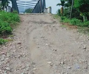Sering Kecelakaan, Warga Minta Oprit Jembatan Lhok Pawoh Abdya Segera di Aspal