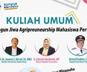 Besok, Bupati Abdya Bakal Isi Kuliah Umum di UTU Meulaboh