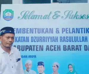 Said Mukhtar Pimpin Ketua DPC IDzRA Abdya
