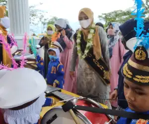 Hadir Ke Aceh Jaya, Dyah Erti Idawati Dorong Bunda PAUD Gampong Terbentu