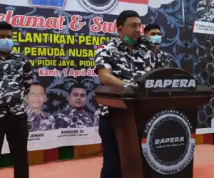 Jika Ketua Bapera Pidie Jaya Maju Sebagai Calon Kepala Daerah, Fadh Arafiq siap jadi Donatur