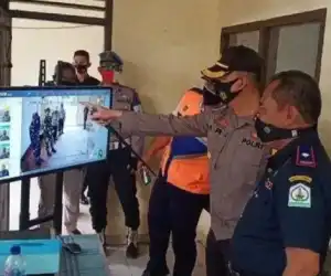 Bersama Dengan Kadis Perhubungan, Kapolres Aceh Tamiang Tinjau Pos Pemeriksaan Perbatasan