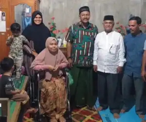 Anggota DPD RI Kunjungi Rumah Pegawai Honore Derita Kanker yang Di Pecat Dari Pekerjaan