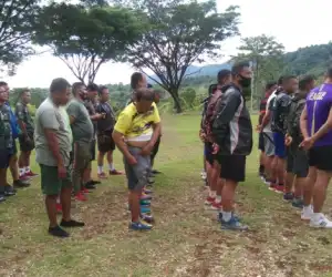 Dandim 0110 Abdya 'Jaring' 46 Orang Prajurit Gendut