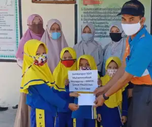 SDIT Muhammadiyah Manggeng Abdya Galang Dana Bantu Rakyat Palestina