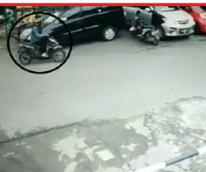 Satu Unit Sepmor Milik Honorer di Kantor Wali Kota Medan Hilang Diparkiran