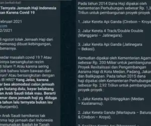 Indonesia Ditolak Arab Saudi Karena Belum Bayar Uang Haji?