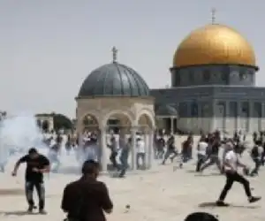 Polisi Israel Serang Warga Palestina Sedang Shalat&nbsp;10 Orang Terluka