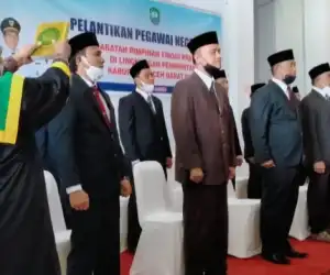 Bupati Abdya Lantik Pejabat Eselon II Berikut Namanya