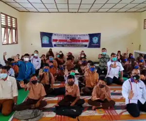 IKAN 'Bakar' Semangat Pelajar Lawan dan Jauhi Narkoba di Aceh Jaya