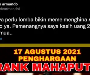 Ade Armando Diberi Penghargaan Prank Mahaputra