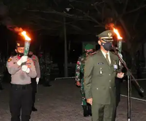 Danrem 011/Lilawangsa Pimpin Apel Kehormatan dan Renungan Suci