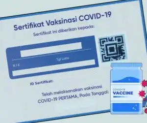 Ingat! Ini Lima Bahaya Cetak Sertifikat Vaksin COVID-19