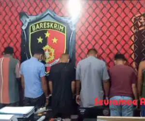 Dua Dari Tiga Pelaku Judi di Abdya Menyerahkan Diri ke Polisi