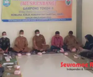 Gampong Tokoh II, Lembah Sabil Abdya, Gelar Musrenbang Desa TA 2022