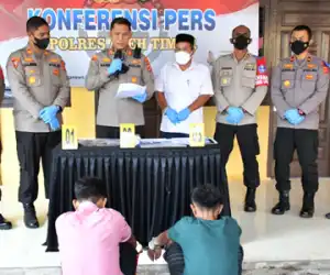 Di Aceh Timur, Penjual dan Pembeli Chip Ditangkap