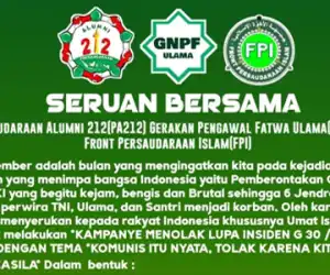 PA 212, GNPF Ulama dan FPI Serukan Nonton Film G30S PKI